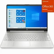 HP 15 Series 15.6" Touchscreen Laptop AMD Ryzen 3 8GB RAM 25 + Office 365 Bundle