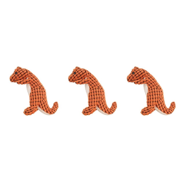 Juguete Molar Dinosaurio Artificial Reutilizable Methold Naranja