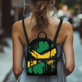 thumbnail image 4 of Eheartsgir Abstract Art Design Small Travel Purse Backpack Lightweight Small Backpack for Work Shopping, Polyester Front Pocket Mini Backpack, 4 of 8