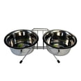 thumbnail image 1 of Plato para Perro Fancy Pets Acero Inoxidable Doble 32 oz, 1 of 3