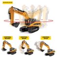 thumbnail image 2 of Top Race 23 Channel Hobby Remote Control Excavator V4 - Full Metal RC Tractor Toy for Adults - Carries 180 Lbs - Digs 1.1 Lbs Per Cubic Inch - RC Construction Vehicles for Boys, 2 of 6