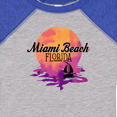 thumbnail image 4 of Inktastic Miami Beach Florida Vacation Sunset Girls Baby Bodysuit, 4 of 5