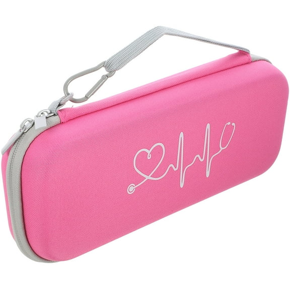 BESTOYARD Stethoscope Storage Bag Stethoscope Bag Case Pink 1Pcs