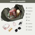 thumbnail image 6 of SPEKSEE Slouchy Large Nylon Hobo Bag for Women, Large Capacity Tote Bag, Adjustable Strap Casual Crossbody Bag, Foldable Lightweight Everyday Shopper Handbag for Travel Work Shopping, 6 of 7