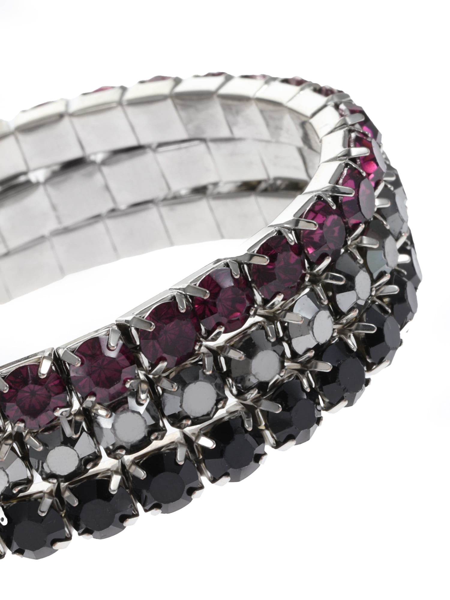 Way to Celebrate Crystal Halloween Stretch Bracelet Set, 3 Pieces
