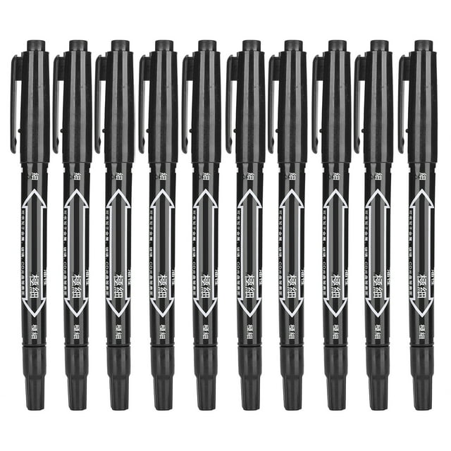 Marqueur Double Extrémité 10 Pcs Marqueur à Séchage Rapide Stylo Marqueur Coloré Stylo Marqueur à Séchage Rapide
