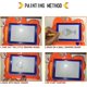 thumbnail image 4 of Mini tablero de dibujo magnético para niños, pequeño bloc de dibujo para pintar, perfecto para suministros de arte para niños y recuerdos de fiesta, premios para el aula de los, 4 of 5