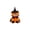 D, variant on YingYouFu Halloween Teddy Bear Plush Toy, Soft Stuffed Bear Doll Cute Festive Decor Ornament, Cuddly Plush Figurine for Home Shelf Tabletop Party Holiday Decoration Gift