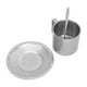 thumbnail image 2 of Taza de café de acero inoxidable, juego de tazas de café aisladas, taza de café para acampar, integración perfecta, 2 of 8
