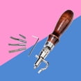thumbnail image 1 of unbranded 7Ud Para Trabajo De Cuero Con Groover Y Edger Para Bolsos, Carteras Y Cinturones, 1 of 7