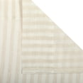 thumbnail image 3 of Nanshing Ethel Rod Pocket 3-Piece Stripes Tier Curtain Sets, Beige, 56" x 14", 3 of 5