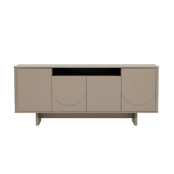 Ella 70.86" Sideboard in Mocha made from Engineered Wood