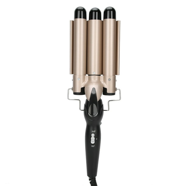 Rizador de pelo, rizador de pelo, rizador de triple tubo, rizador de varita, solución innovadora