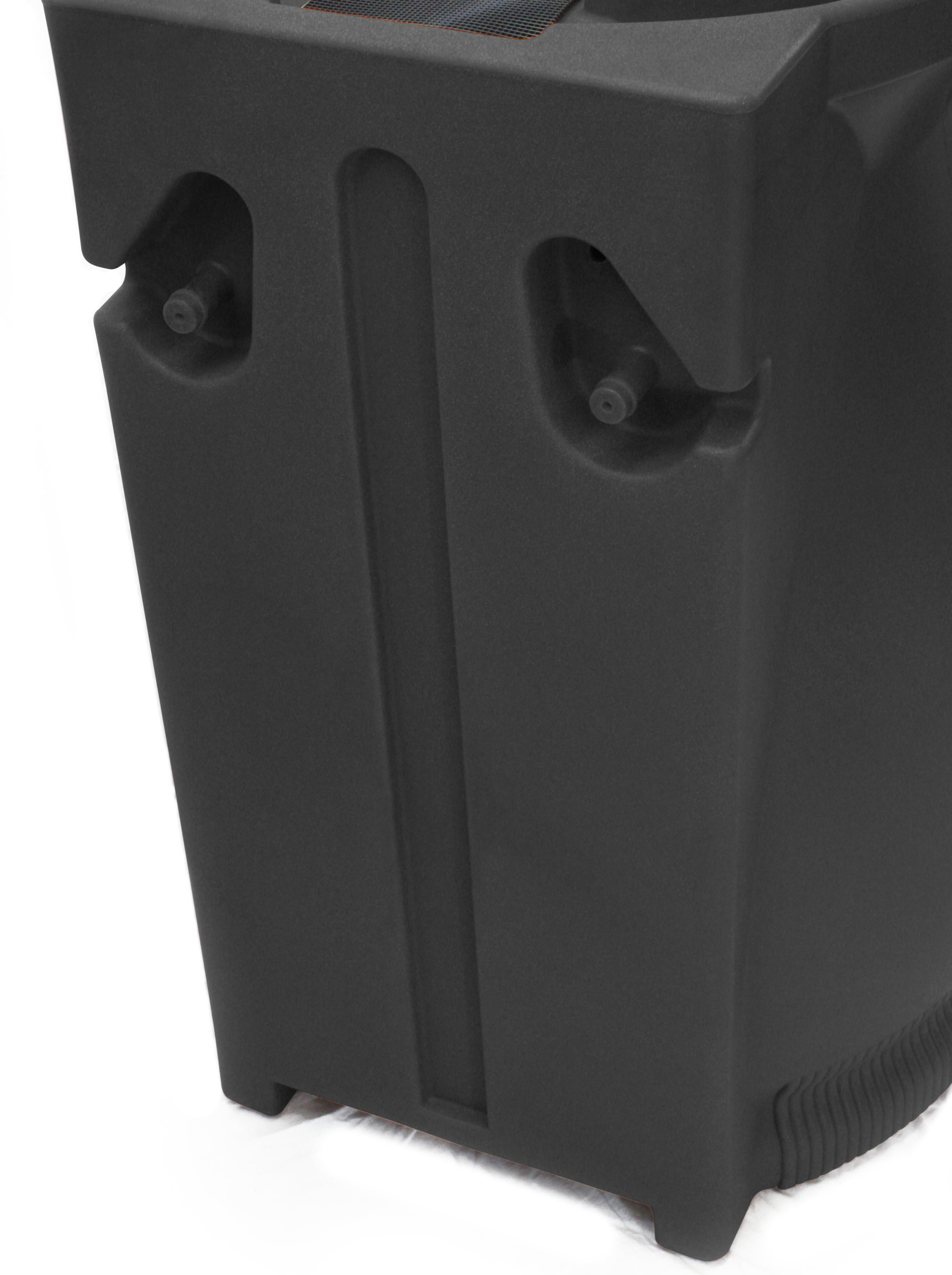 Good Ideas Rain Wizard Urn 65 Gallon Rain Barrel - Black