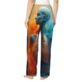 thumbnail image 3 of Daiia Surreal Body Art Women's Sleep Pant with Pockets and Drawstring,Pajama Pants-X-Large, 3 of 9