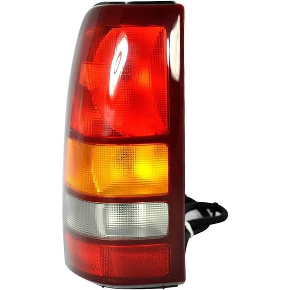 HOUGEET Tail Lights Brake Lamps Fit for 1999-2002 Chevy Silverado 1500 2500 Fit for 1999-2003 GMC Sierra Left Driver Side