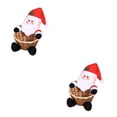 thumbnail image 3 of Advancent Cesta de almacenamiento de dulces de Feliz Navidad, decoración de para el hogar, organizador de muñecos de nieve, cestas, bolsa de regalo Type3 NO3 Advancent CBP055033, 3 of 5