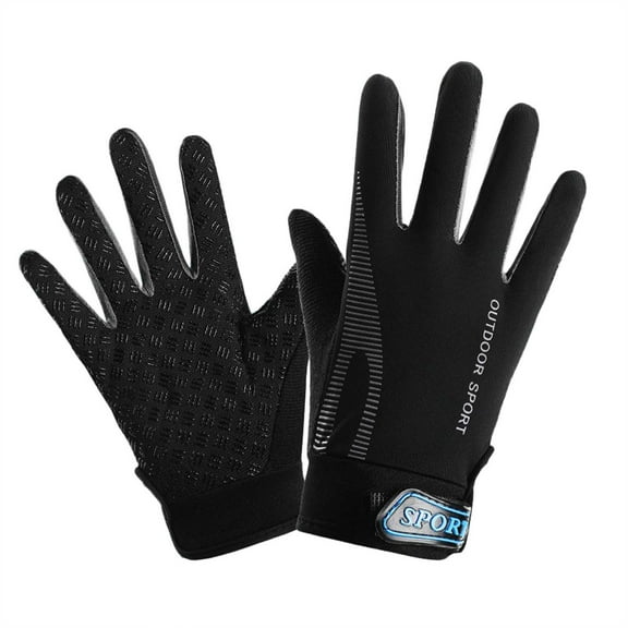 WUANDIXFA Baby Unisex Baby Mittens Kids Sport Glove Non Slip Boys Girls Kids Gloves for Child Climbing Riding Biking Outdoor Sports Grey,6-11 Years