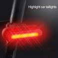 thumbnail image 3 of Bike Light Set - USB Rechargeable Bike Rear Light Night Riding Warning Bicolor Tri-Color LED Lamp, 3 of 6