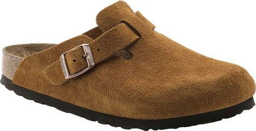 Birkenstock Boston Suede with Soft Footbed - Walmart.com