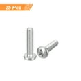 thumbnail image 3 of Uxcell #6-32x5/8" Pan Head Machine Screws, Stainless Steel 18-8 Screw, Pack of 25, 3 of 7