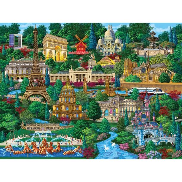  300 Large Piece Jigsaw Puzzle for Adults New York City View 300