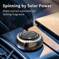 thumbnail image 3 of WJCA Solar - Powered Smart Car Air Freshener Diffuser – Rotating Aromatherapy Ornament Automotive Accessory, 3 of 6