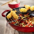 thumbnail image 4 of Staub Cast Iron 4.5-qt Perfect Pan - Cherry, 4 of 8