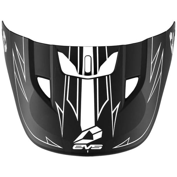 EVS T3 Pinner Youth Helmet Replacement Visor/Peak Matte Black