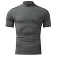 thumbnail image 4 of Men's Slim Fit Basic Turtleneck T Shirts Casual Knitted Pullover Sweaters, 4 of 7