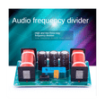 thumbnail image 2 of 3 Way Audio Frequency Divider Treble + Midrange + Bass Crossover Speakers Filter for Speaker DIY, 2 of 6
