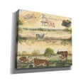 thumbnail image 2 of Epic Graffiti 'Texas Collision V' by Pam Britton, Canvas Wall Art, 30"x26", 2 of 2