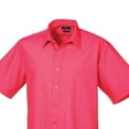 thumbnail image 2 of Premier Mens Short Sleeve Poplin Shirt, 2 of 3