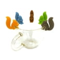 thumbnail image 4 of Kiplyki 5Pcs/set Squirrels Tea Bag Hanging Holder Cup Silicone Cup Marker Kitchen Gadget, 4 of 9