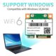 thumbnail image 4 of WiFi 6 MPE-AX3000H 2974Mbps Wireless Half Mini PCI-E Wifi Card, 4 of 4