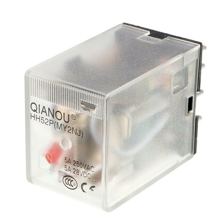Ac Coil Relay - AC 110 /120V Coil 8 Pin DPDT Electromagnetic General Purpose Power Relay