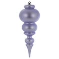 thumbnail image 1 of Vickerman 14" Lilac Matte Finial UV Drilled, 1 of 3