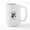 White, variant on CafePress - Black Tricolor Corgi Mugs - 15 oz Ceramic Large White Novelty Mug