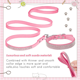 thumbnail image 4 of Juego de 1 pieza de collar para perro con diamantes de imitación y lazo rosa, 4 of 5