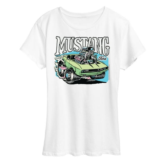 Ford - Vintage Mustang - Women's Short Sleeve Graphic Tee