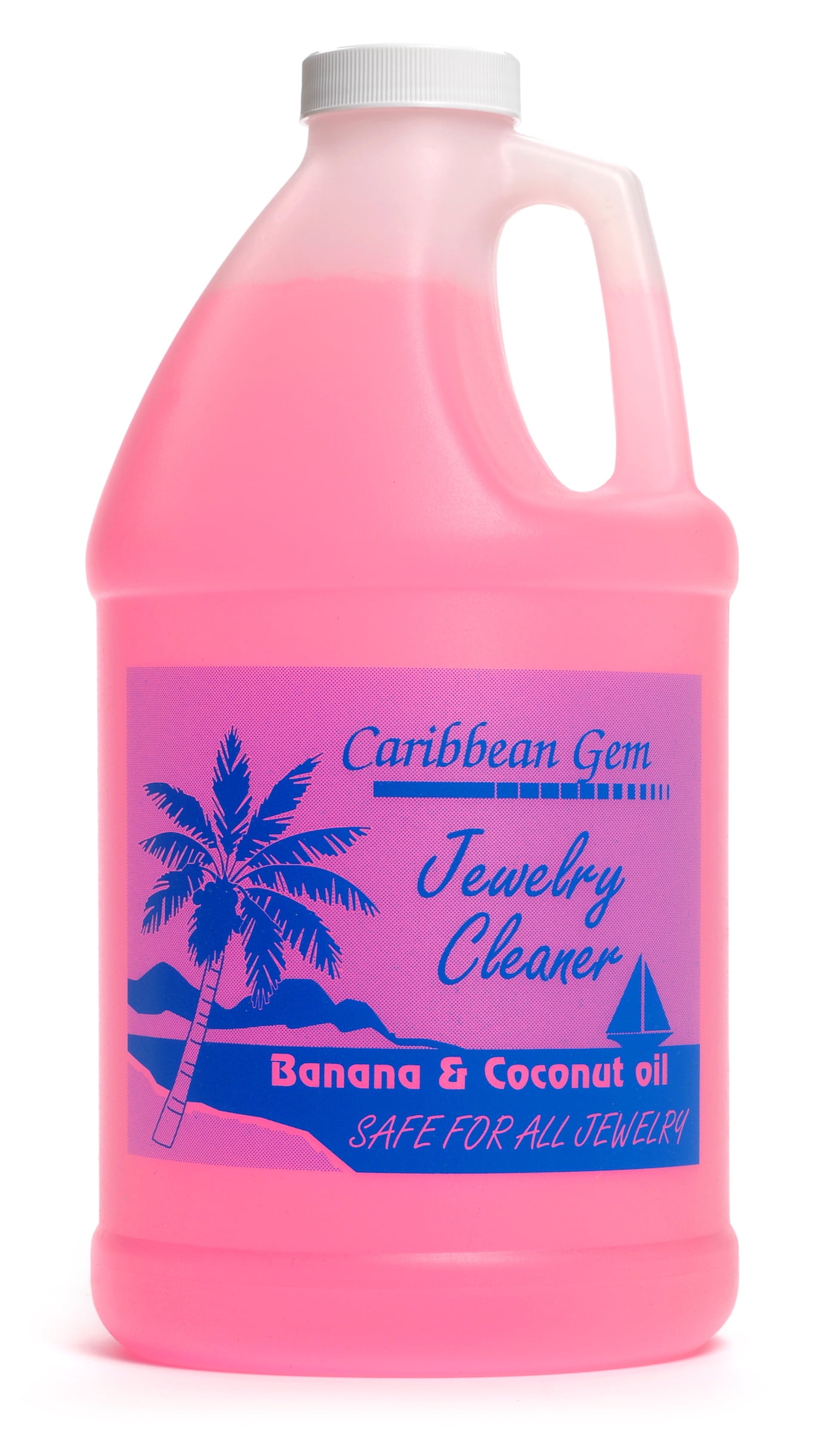 Caribbean Gem Banana & Coconut Oil Jewelry Cleaner For Gold, Diamonds