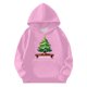 thumbnail image 3 of Sudadera con capucha para niñas y niños, sudadera de manga larga con cuello redondo y estampado de moda, jersey con bolsillo, sudadera de poliéster para niñas, 3 of 8