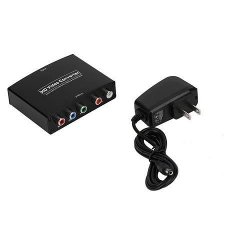 - Hot Sale HDMI to RGB Component (YPbPr) Video +R/L Audio Adapter TV HD Video Converter
