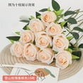 thumbnail image 5 of TanSiDing 20pcs Artificial Silk Roses Realistic Flowers with Leaves and Thorns for Wedding Bouquet Home Decor Floral Arrangement Centerpiece, 5 of 6