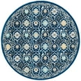thumbnail image 3 of Safavieh EVOKE, ROYAL / IVORY, 6'-7" X 6'-7" Round, Area Rug, EVK210A-7R, 3 of 6