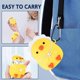 thumbnail image 5 of Funda protectora de silicona 3D para Airpods 1 y 2, diseño único (pato amarillo)., 5 of 5