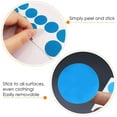 thumbnail image 3 of Code Couleur Rond Bleu de 1 Pouce, Étiquettes à Pois de Cercle DaKuan, 2500 Autocollants par Rouleau, 3 of 5