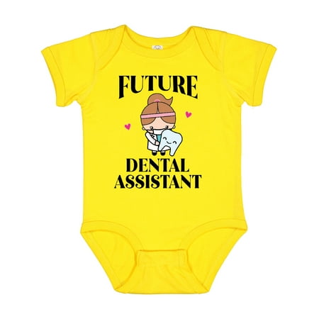 

Inktastic Future Dental Assistant Gift Baby Girl Bodysuit