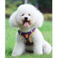 thumbnail image 4 of Spencer No Pull Dog Harness and Leash Adjustable Reflective No-Choke Pet Vest Harness Nylon Easy Control for Small Medium Large Dogs （M, Blue）, 4 of 9