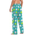 thumbnail image 7 of joogoo Men's Pajama Pants Football Tennis Balls Soft Long Sleep Lounge Pjs Bottoms M, 7 of 7